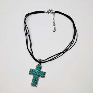 BRAND NEW- Southwest Cross Necklace